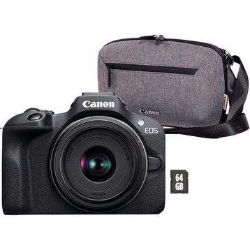 Canon EOS R100 18-45mm Lens Aynasız Fotoğraf Makinesi - Travel Kit