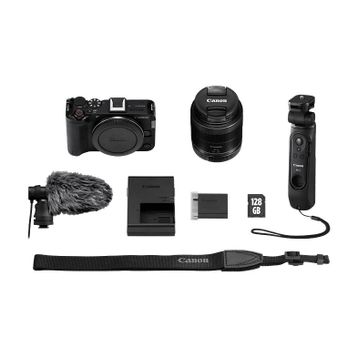 Canon EOS R50 V Content Creator Kit Aynasız Fotoğraf Makinesi
