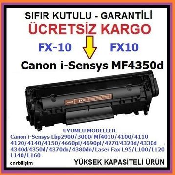 Canon FX-10 Muadil Toner
