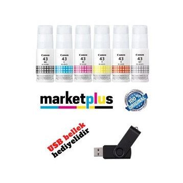 Canon GI-43 G640 Mürekkep Kartuş Takımı