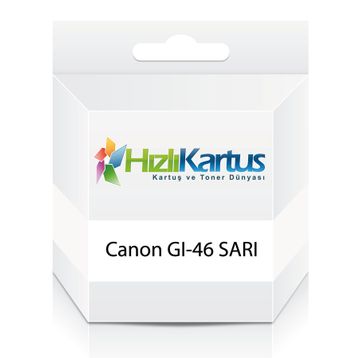 Canon GI-46 4429C001 Sarı Muadil Mürekkep Kartuşu