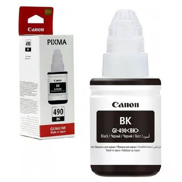 Canon GI-490 BK Siyah Orijinal Mürekkep