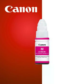 Canon GI-490 M Kırmızı Orijinal Mürekkep