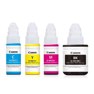 Canon GI-490 / Pixma G1400 / G2400 / G3400 Orjinal Set Mürekkep