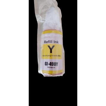 Canon GI-490Y - G1410-G2410-G3410-G3411 Sarı Muadil Mürekkep