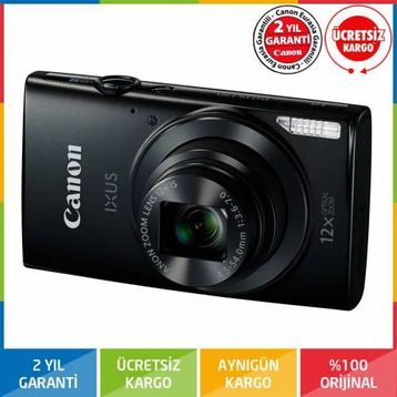 Canon IXUS 170 Siyah Dijital Fotoğraf Makinesi