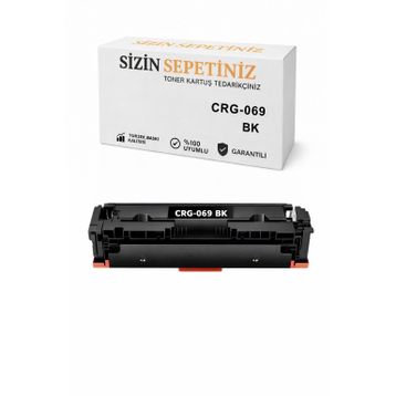 Canon LBP673CDW CRG-069 Siyah Chipsiz i-Sensys Muadil Toneri