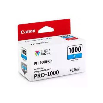 Canon PFI-1000C Mavi Orijinal Kartuş