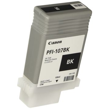 Canon PFI-107BK Siyah 130 ml Mürekkep Kartuşu