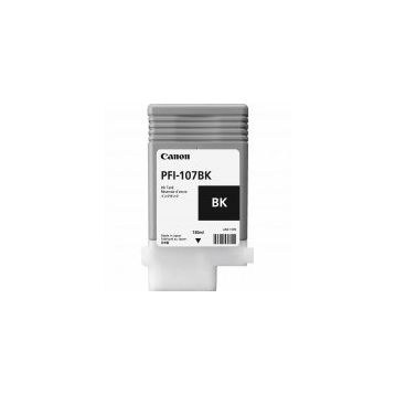 Canon PFI-107BK Siyah 130 ml Mürekkep Kartuşu