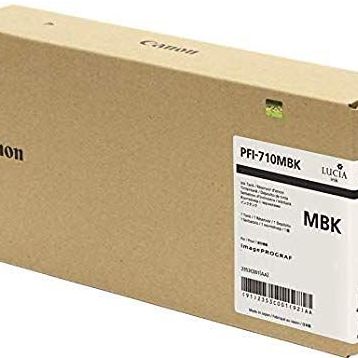 Canon PFI-710MBK Matte Black Mat Siyah Plotter Kartuş
