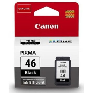 Canon PG-46 - E404-E414-E464-E474-E484 Siyah Orjinal Kartuş
