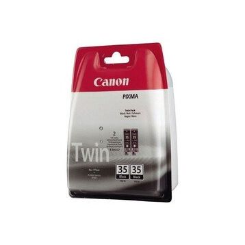 Canon Pgi-35Bk 1509B012 Twinpack Siyah Orijinal Mürekkep Kartuş