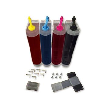 Canon Photo Print Yazıcılar İçin Tüm Modellere Uyumlu Bitmeyen 4 Renk x 1000 ml Mürekkep Seti Kurtuş