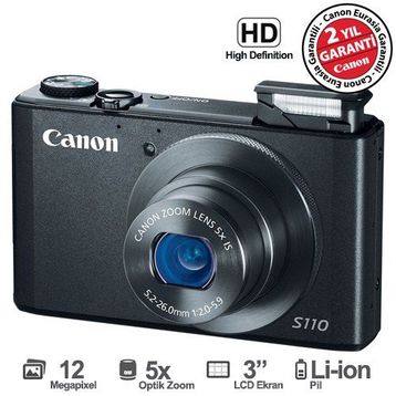 Canon PowerShot S110 Dijital Fotoğraf Makinesi