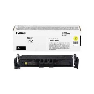 Canon T12 5095C006A Orijinal Sarı Toner