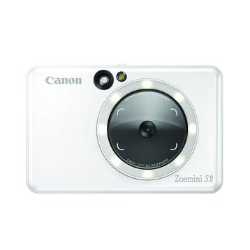 Canon Zoemini S2 İnci Beyazı Şipşak Fotoğraf Makinesi