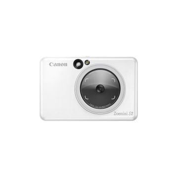 Canon Zoemini S2 İnci Beyazı Şipşak Fotoğraf Makinesi
