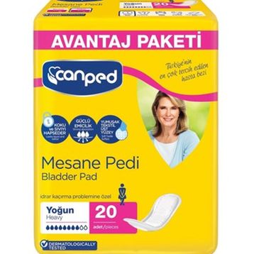 Canped 12x20 240 Adet Yoğun L Mesane Pedi