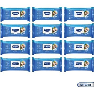 Canped 12x48 576 Yaprak XL Vücut Temizleme Havlusu