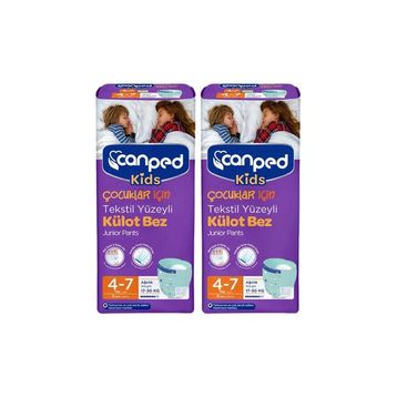 Canped 2x9 Adet Çocuk Emici Külot