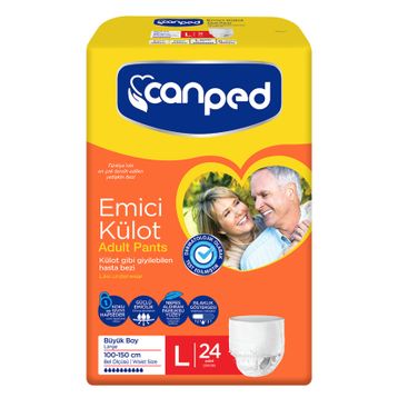 Canped 5x24 L Emici Külot Hasta Bezi