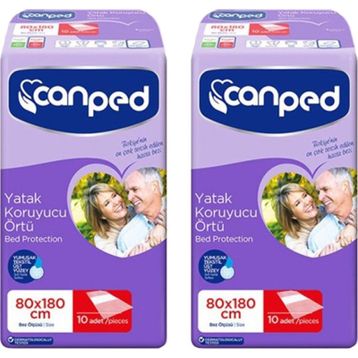 Canped 80x180 cm 20 Adet Yatak Koruyucu Örtü