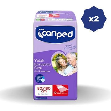 Canped 80x180 cm 20 Adet Yatak Koruyucu Örtü