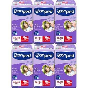 Canped 80x180 cm 60 Adet Yatak Koruyucu Örtü