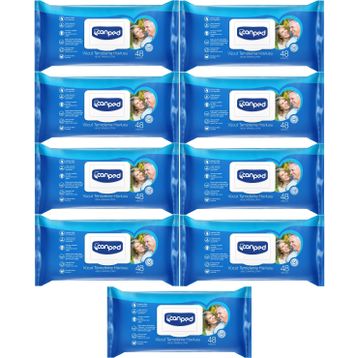 Canped 9x48 432 Yaprak XL Vücut Temizleme Havlusu