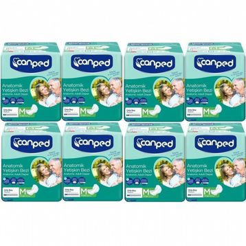 Canped Anatomik Medium 80 Adet Hasta Bezi