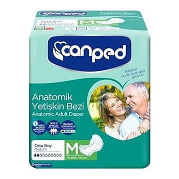 Canped Anatomik Medium Yetişkin Hasta Bezi