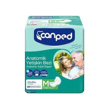 Canped Anatomik Medium Yetişkin Hasta Bezi