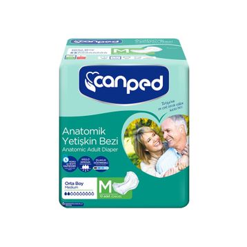 Canped Anotomık 10'lu Orta Boy Hasta Bezi