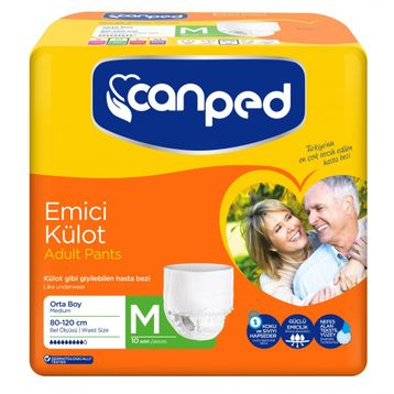 Canped Anotomık 10'lu Orta Boy Hasta Bezi