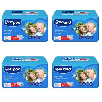 Canped Belbantlı Büyük Boy Large 92 Adet Hasta Bezi