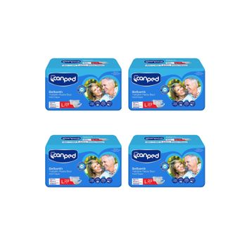 Canped Belbantlı Büyük Boy Large 92 Adet Hasta Bezi