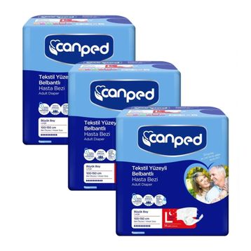 Canped Belbantlı Eco Gece Büyük 3×14'lü Hasta Bezi