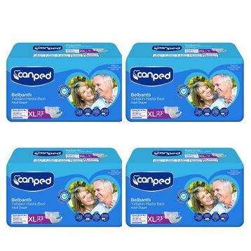 Canped Belbantlı Extra Büyük Boy XL 92 Adet Hasta Bezi