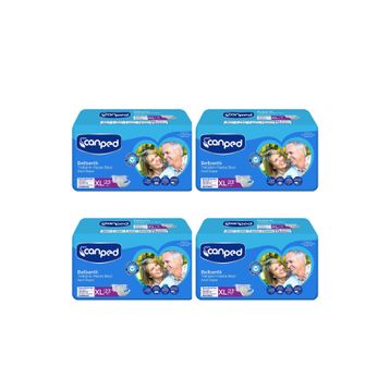 Canped Belbantlı Extra Büyük Boy XL 92 Adet Hasta Bezi