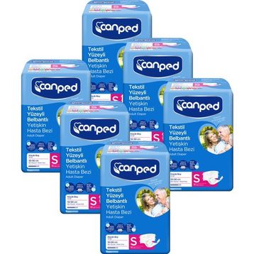 Canped Belbantlı Small 6x10 Adet Hasta Bezi