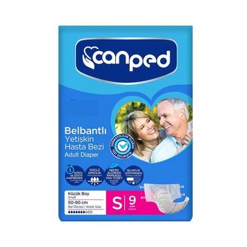 Canped Belbantlı Small 9 Adet Hasta Bezi