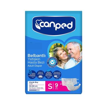 Canped Belbantlı Small 9 Adet Hasta Bezi