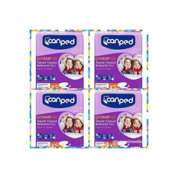 Canped Cırtlı XS 120 Adet Hasta Bezi