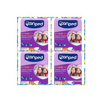 Canped Cırtlı XS 120 Adet Hasta Bezi