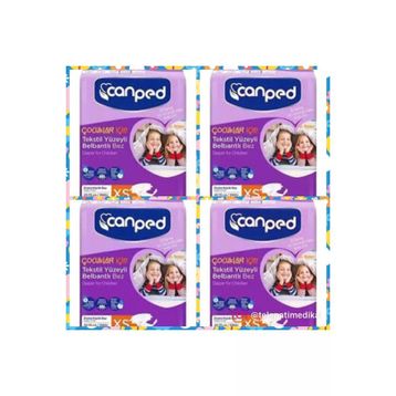 Canped Cırtlı XS 120 Adet Hasta Bezi