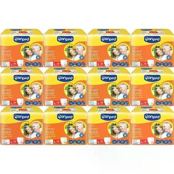 Canped Emici Külot 12x14 168 Adet L Yetişkin Hasta Bezi
