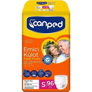 Canped Emici Külot Küçük Boy Small 96 Adet Hasta Bezi