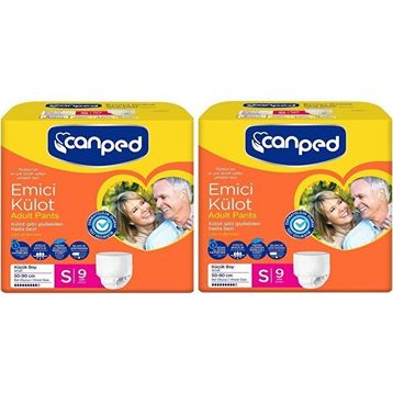 Canped Emici Külot Küçük S 18 Adet Hasta Bezi