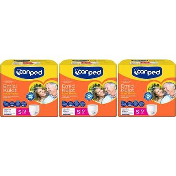 Canped Emici Külot Küçük S 27 Adet 50-90 cm Yetişkin Hasta Bezi